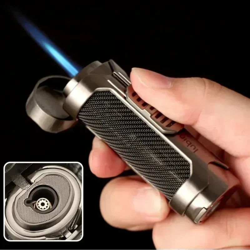 Lighter Windproof - ولاعة سيجار معدنية محمولة مقاومة للرياح