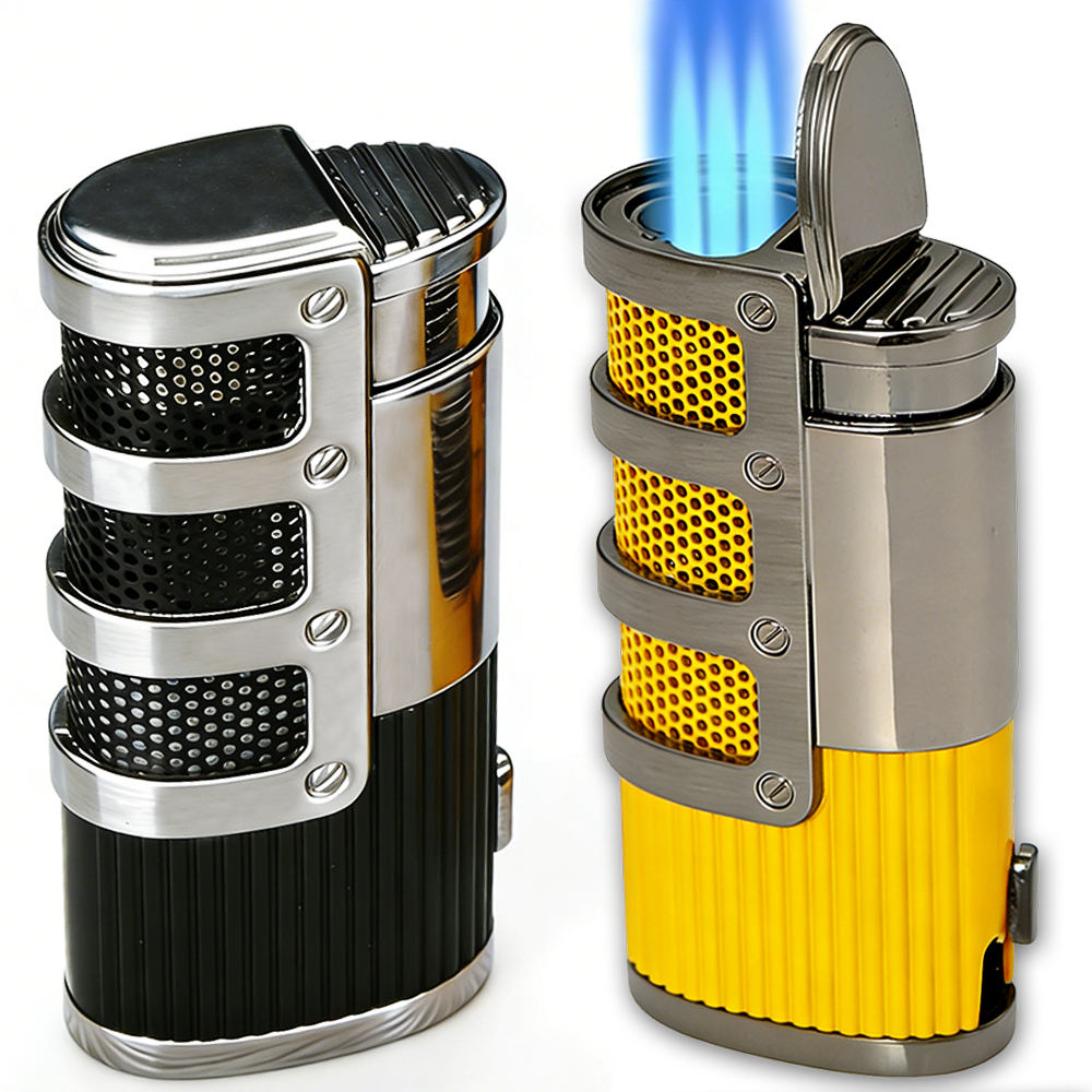 Lighter Windproof - Luxury3 ولاعة السجائر النفاثة ، ولاعات