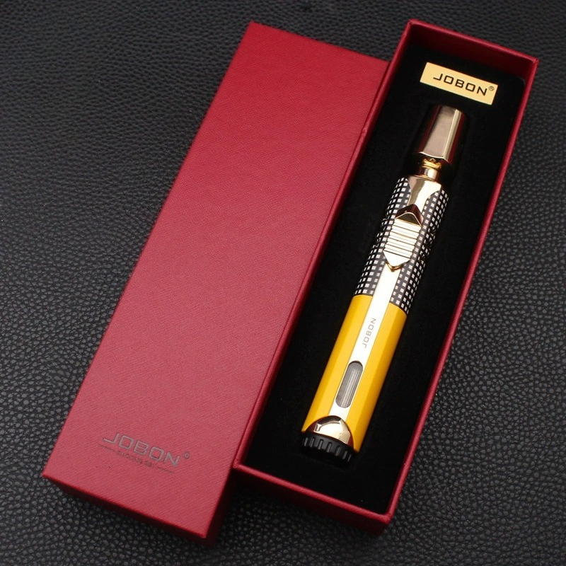 Lighter Windproof - ولاعة غاز البوتان المعدنية الجديدة من