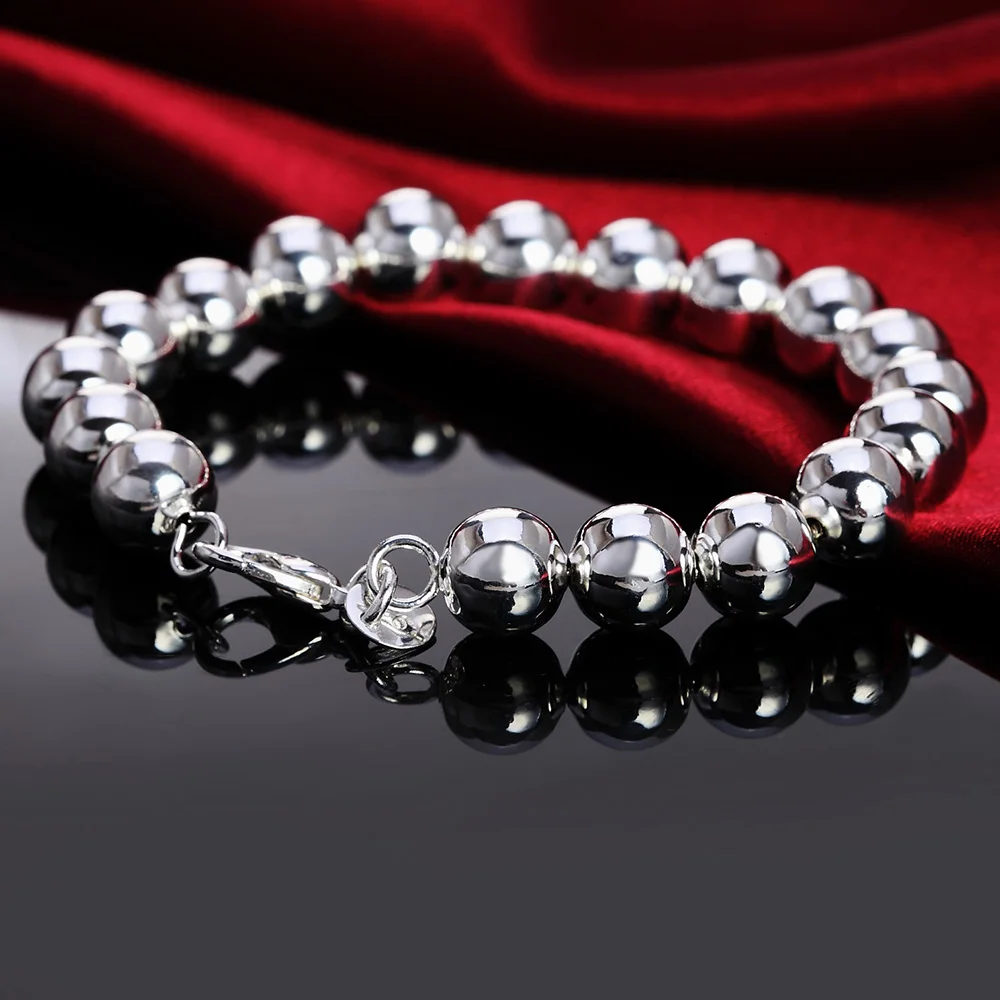 أساور جديدة أنيقة من الفضة الإ - مراجعة Men Accessories Chain And Bracelet وسعره