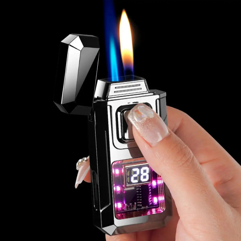 ولاعة معدنية مقاومة للرياح مع  - مراجعة Lighter Windproof وسعره