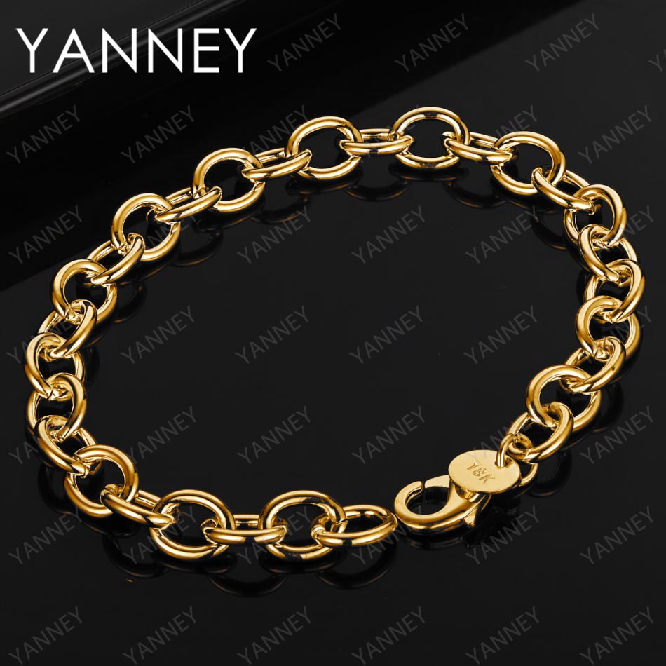 سوار سلسلة ذهب عيار 18 من الفض - مراجعة Men Accessories Chain And Bracelet وسعره