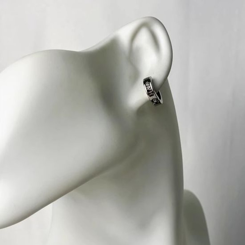 زوج واحد من مشابك الأذن ذات ال - مراجعة Men Accessories Look وسعره
