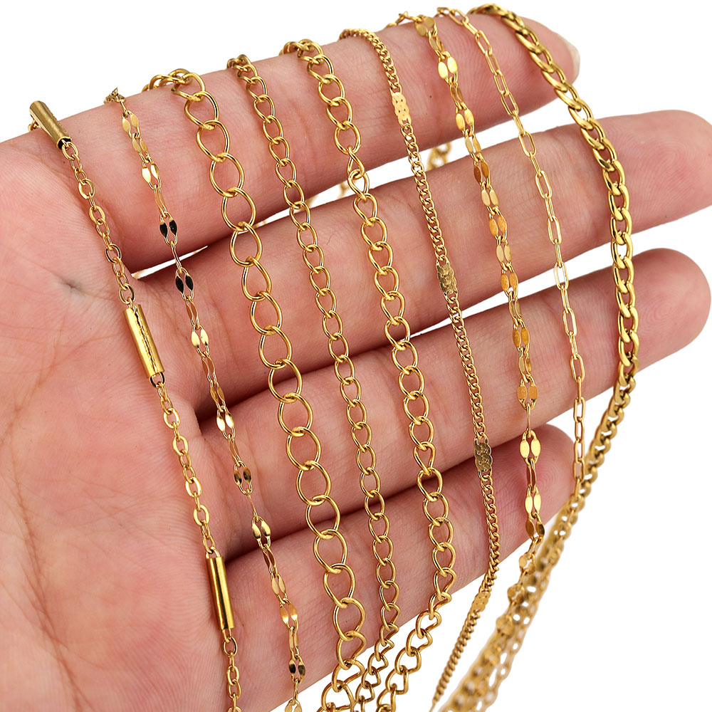 سلاسل طويلة من الفولاذ المقاوم - مراجعة Men Accessories Chain And Bracelet وسعره