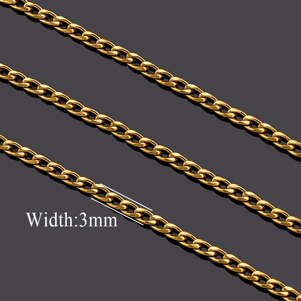 سلاسل طويلة من الفولاذ المقاوم - مراجعة Men Accessories Chain And Bracelet وسعره