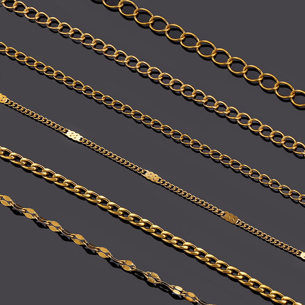 سلاسل طويلة من الفولاذ المقاوم - مراجعة Men Accessories Chain And Bracelet وسعره