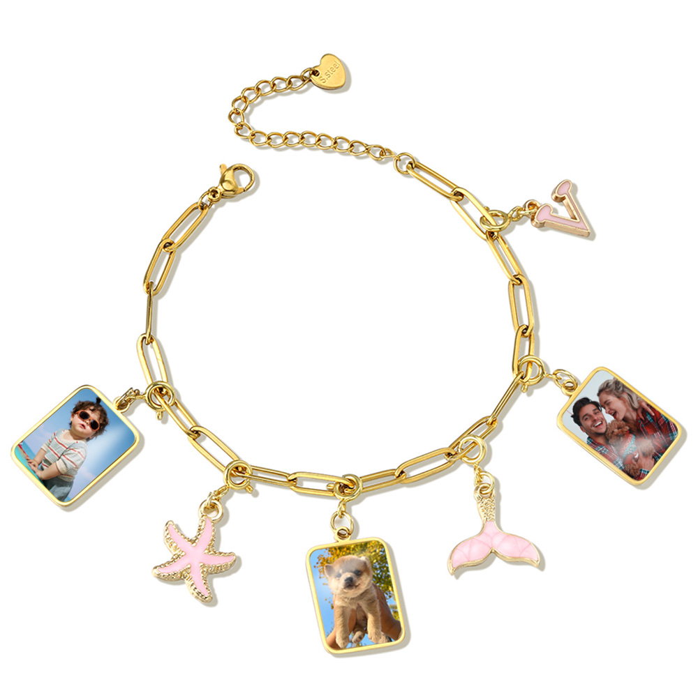 تخصيص صورة رسالة العلم قلادة ق - مراجعة Men Accessories Chain And Bracelet وسعره