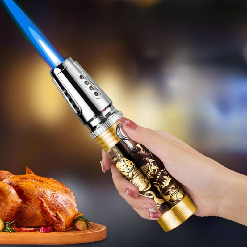 ولاعة معدنية متعددة الوظائف، ل - مراجعة Lighter Windproof وسعره