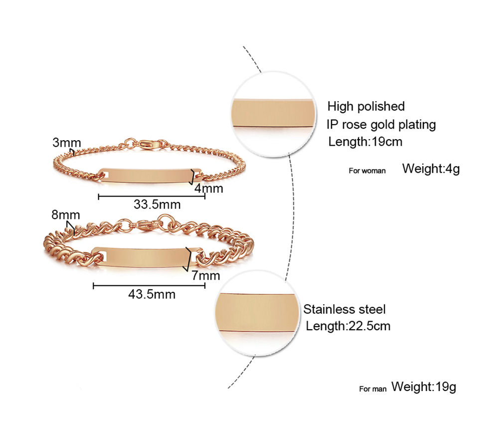 سوار شريط معرف اللوحة للرجال و - مراجعة Men Accessories Chain And Bracelet وسعره