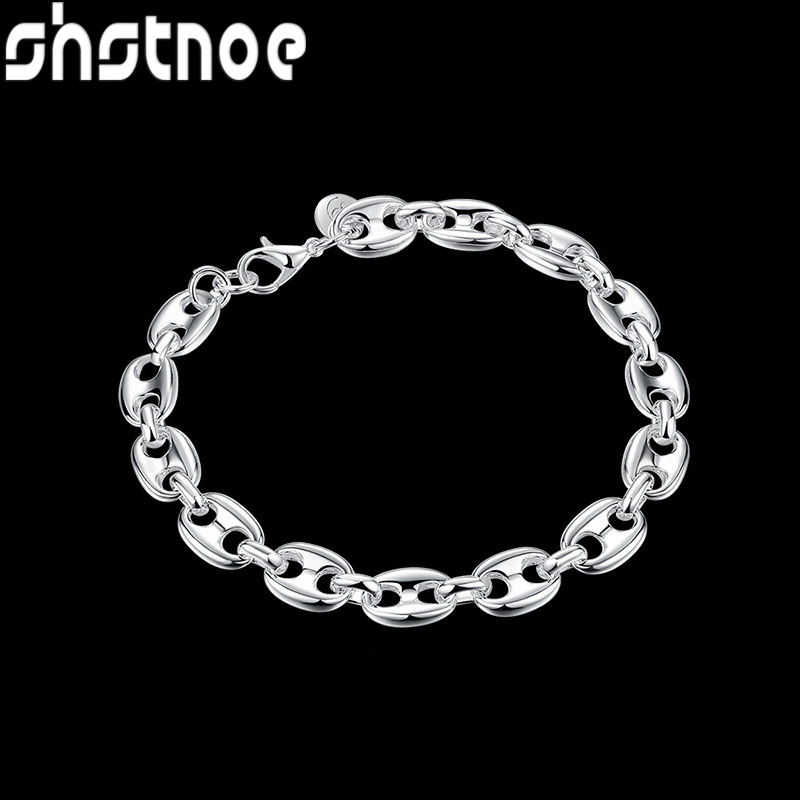 سوار فضة عيار 925 بتصميم أنف ا - مراجعة Men Accessories Chain And Bracelet وسعره