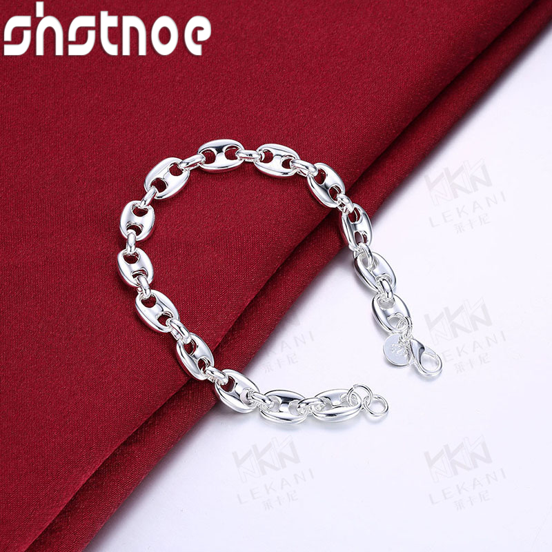 سوار فضة عيار 925 بتصميم أنف ا - مراجعة Men Accessories Chain And Bracelet وسعره