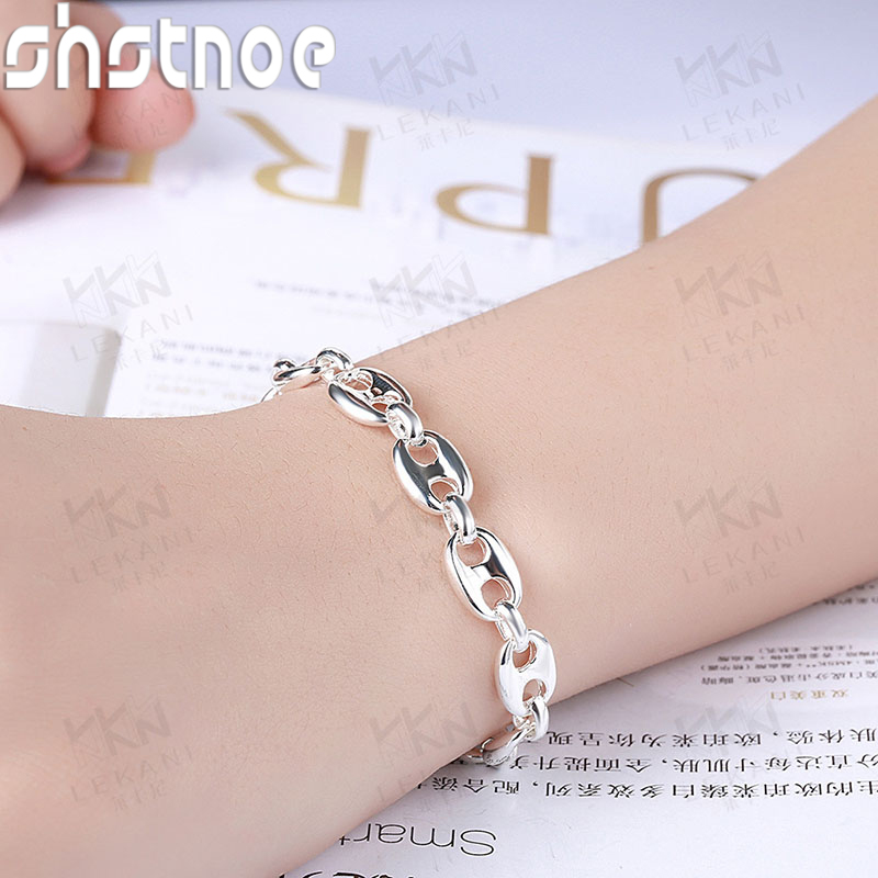 سوار فضة عيار 925 بتصميم أنف ا - مراجعة Men Accessories Chain And Bracelet وسعره