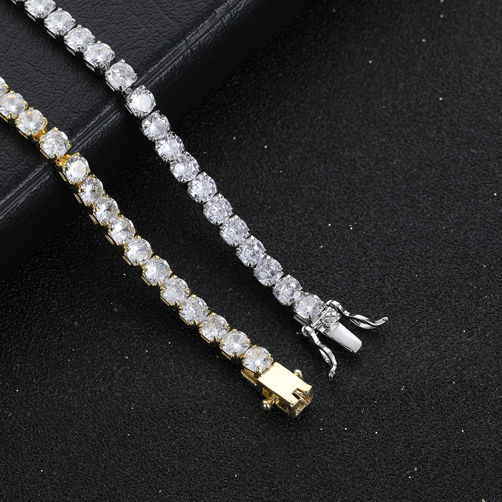 925 الفضة سوار التنس سحر الماس - مراجعة Men Accessories Chain And Bracelet وسعره