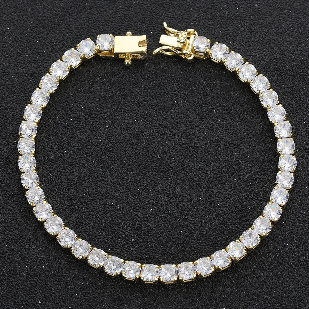925 الفضة سوار التنس سحر الماس - مراجعة Men Accessories Chain And Bracelet وسعره