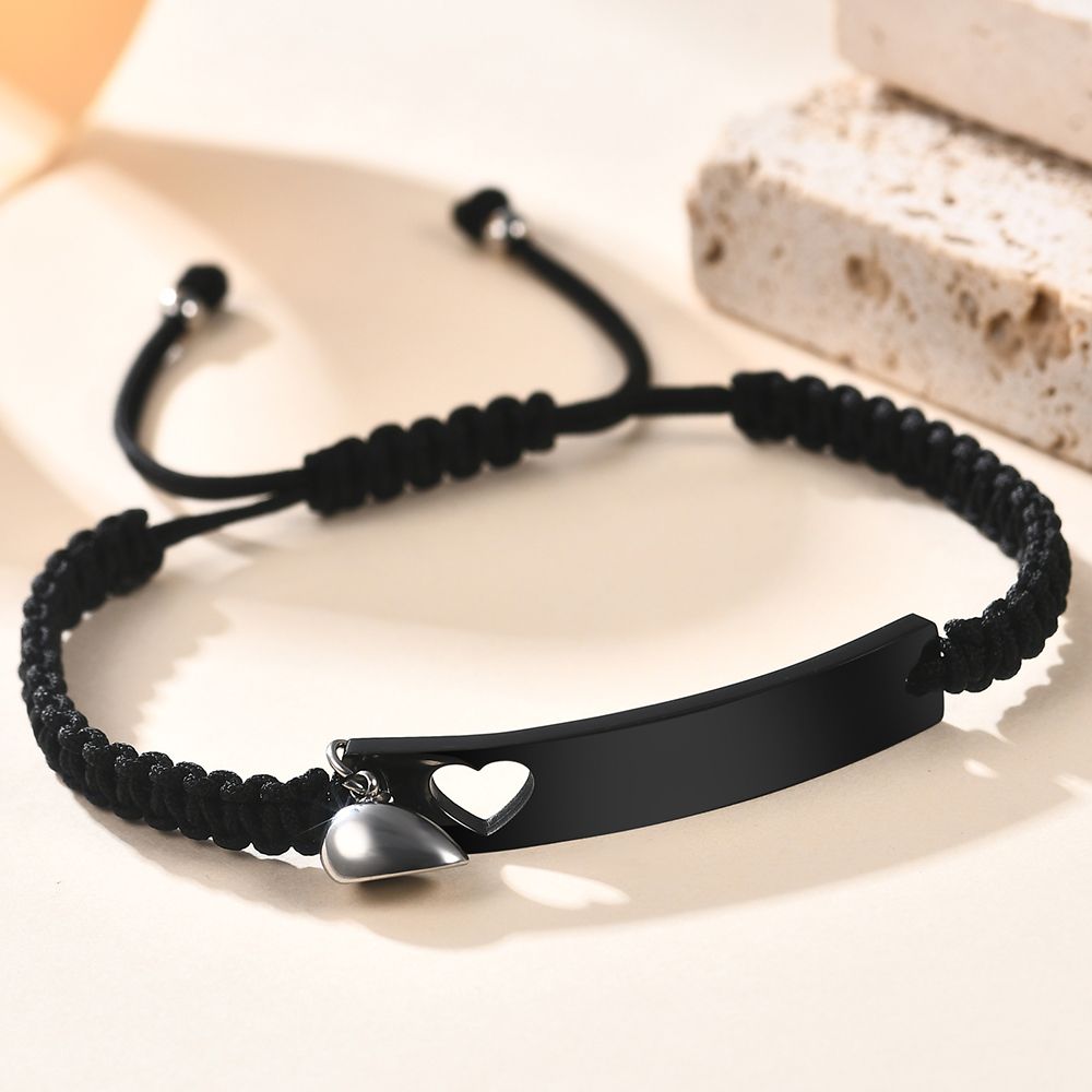 مخصص الفولاذ المقاوم للصدأ زوج - مراجعة Men Accessories Chain And Bracelet وسعره