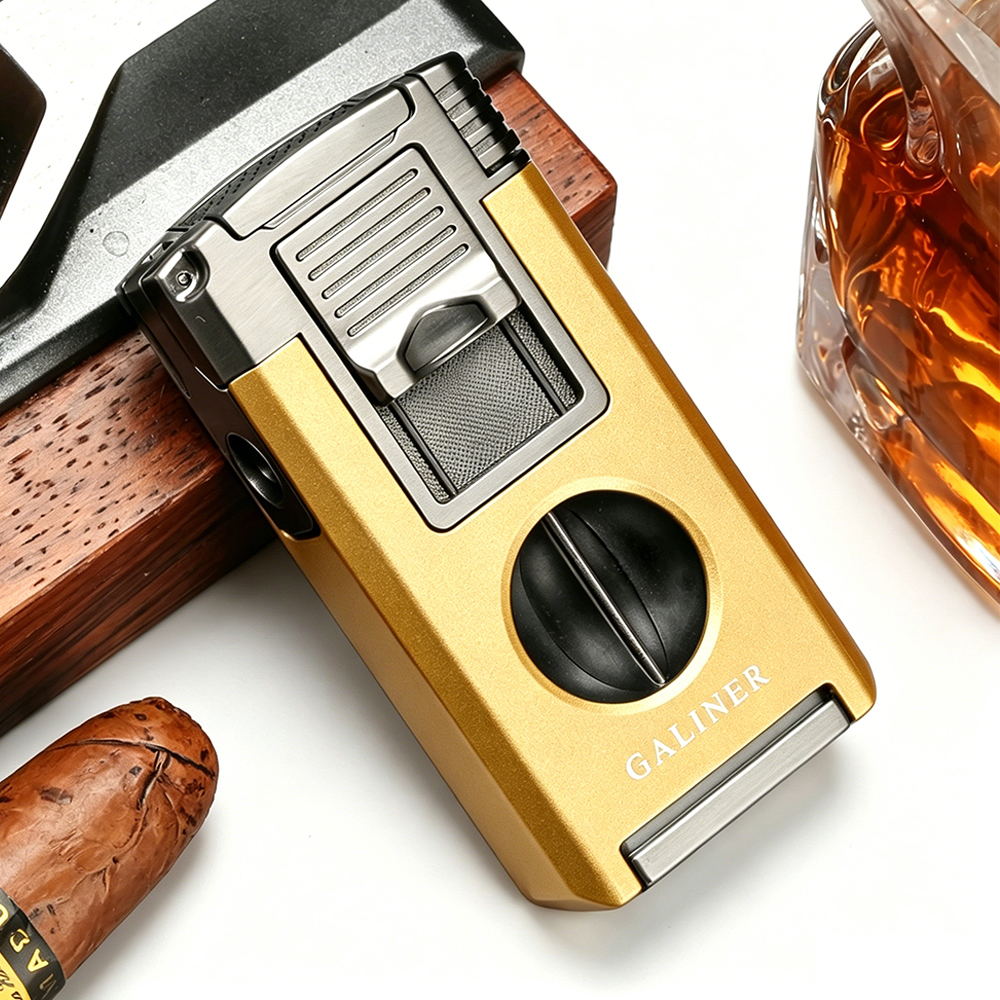 ولاعة سيجار معدنية محمولة مع ل - مراجعة Lighter Windproof وسعره