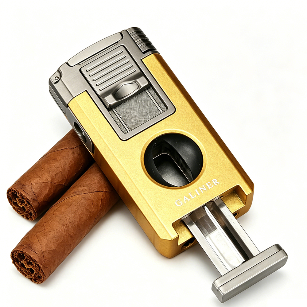 ولاعة سيجار معدنية محمولة مع ل - مراجعة Lighter Windproof وسعره